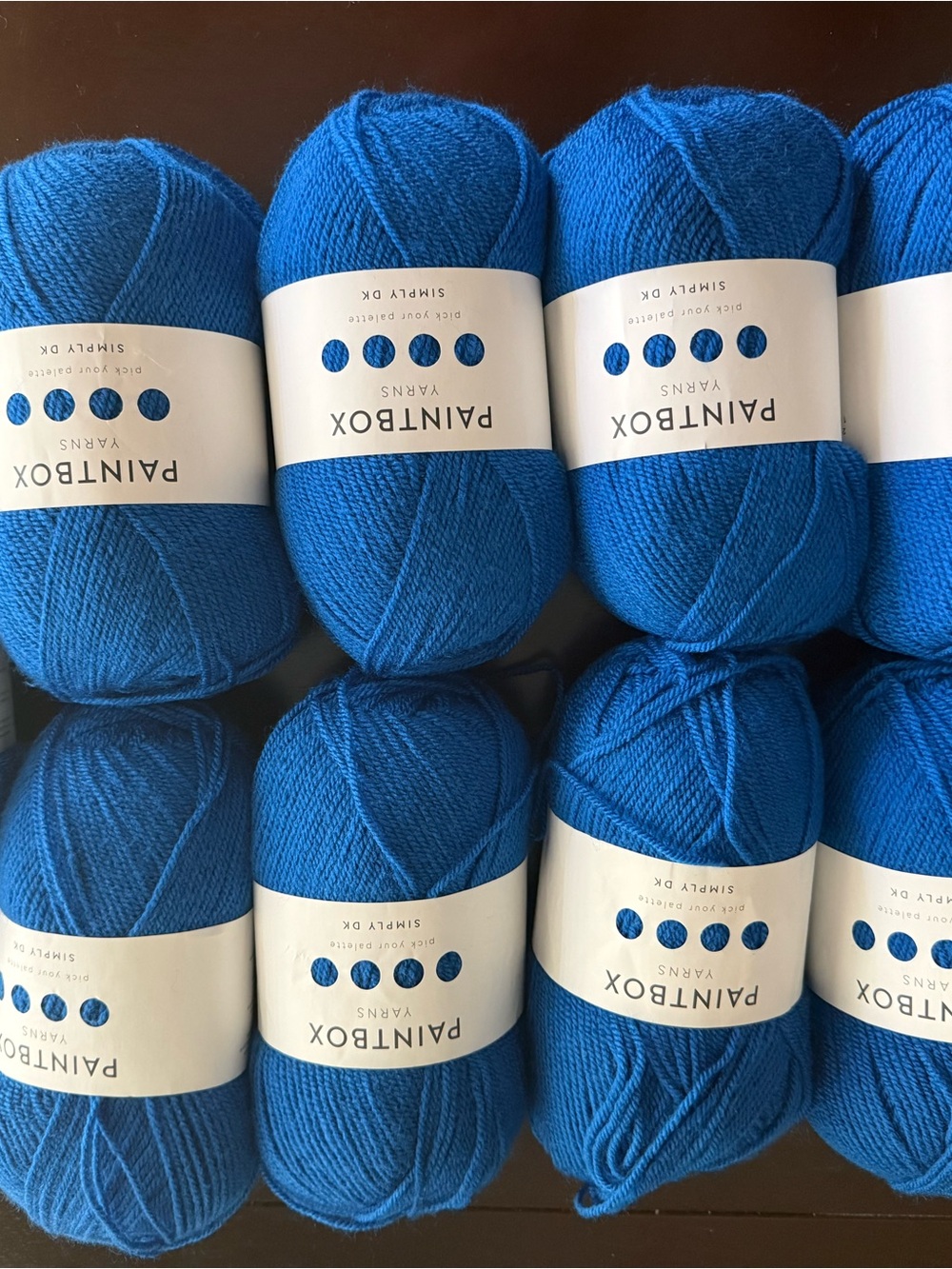 Paintbox Yarns Simply DK Yarn - Vibrant Royal Blue (9 Skeins)